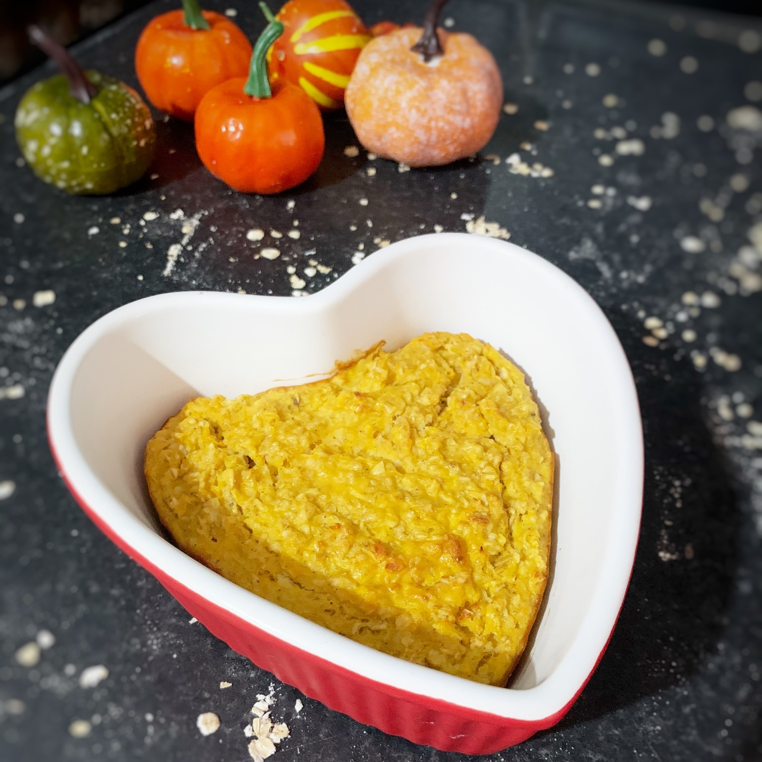Healthy Pumpkin Baked Oats